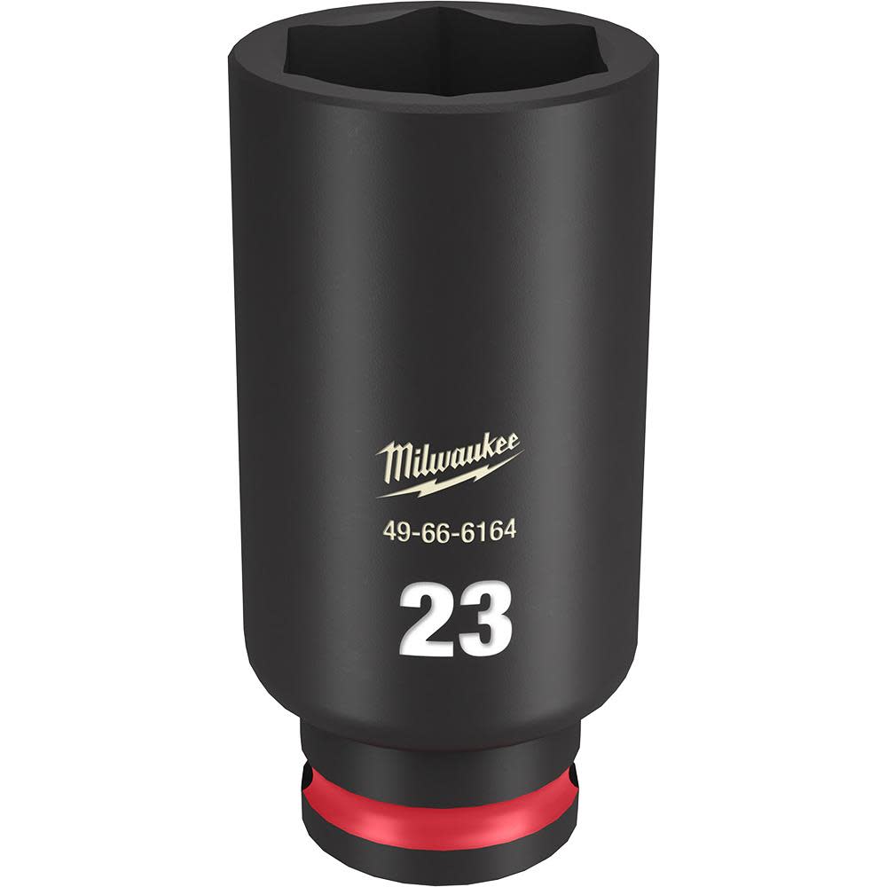 

Milwaukee SHOCKWAVE Impact Duty Socket 3/8" Drive 23MM Deep 6 Point