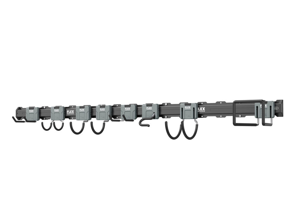 FLEX TRACK LOCK All Purpose Wall Storage Set 10 Pieces
