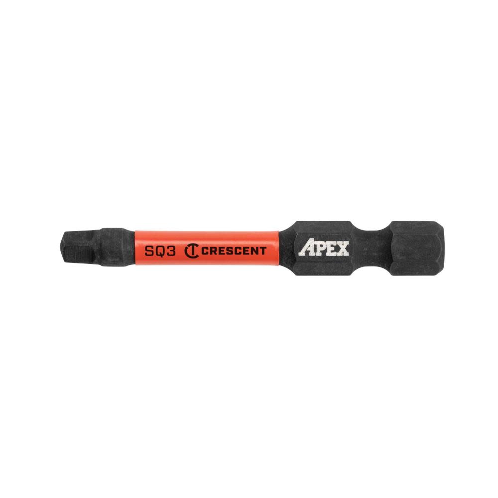 

Crescent APEX Square Vortex Impact Power Bit #3 x 2"