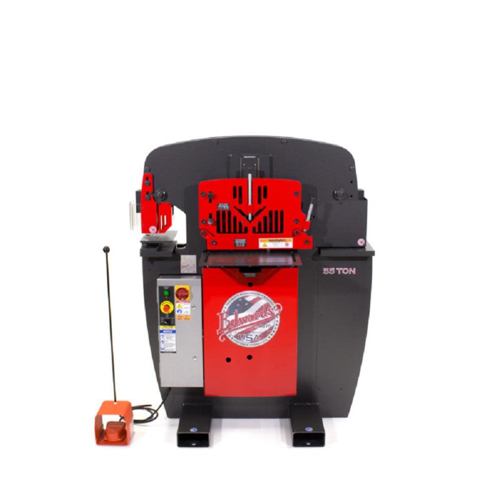 

Edwards 55 Ton Iron Worker 3-Phase