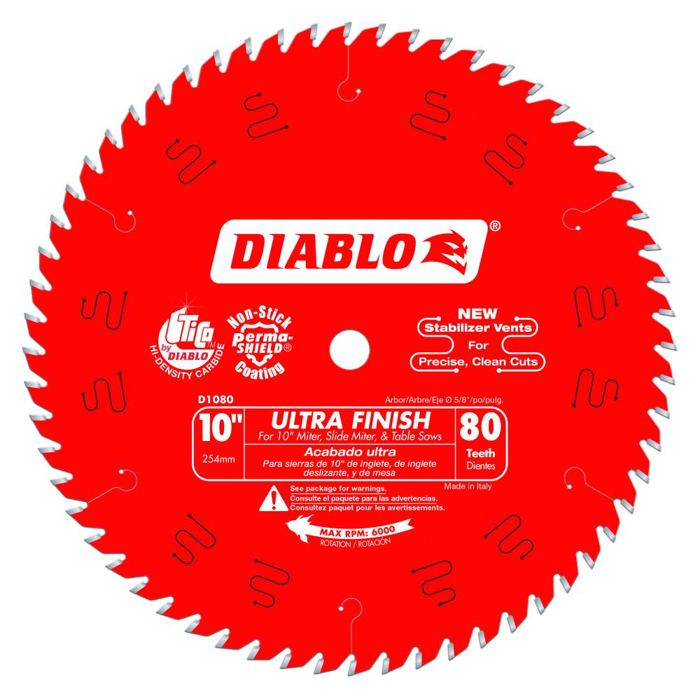 

Diablo Tools Ultra Finish Saw Blade