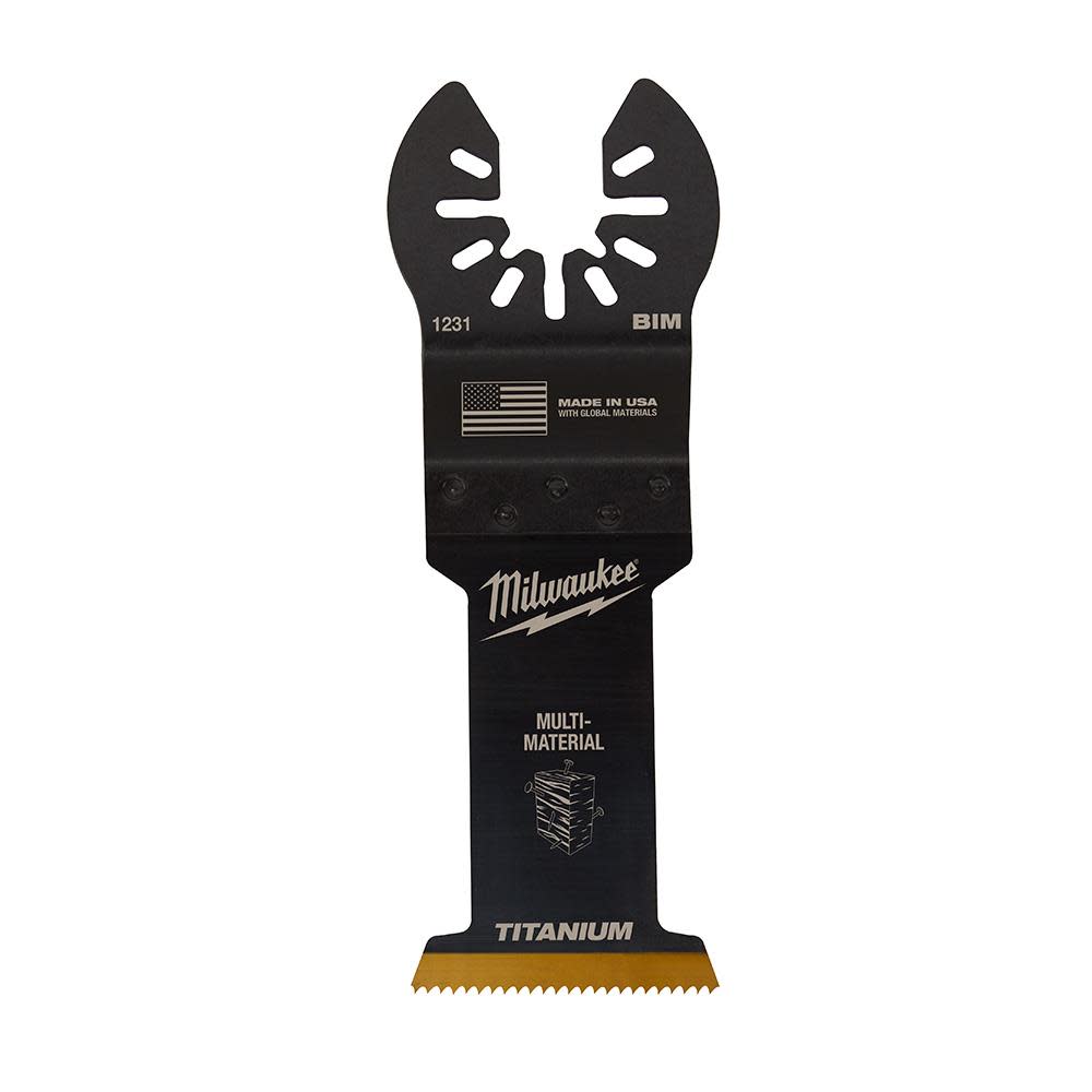 

Milwaukee OPEN-LOK 1-3/8" TITANIUM ENHANCED BI-METAL MULTI-MATERIAL BLADES 10PK