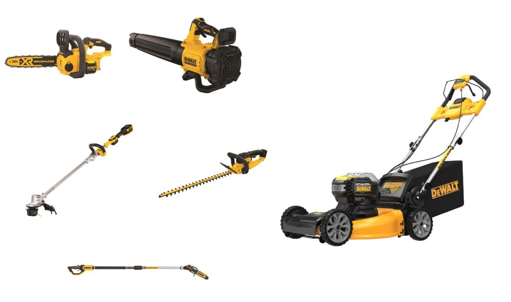 DEWALT 6 Tool Outdoor Power Equipment Kit Bundle