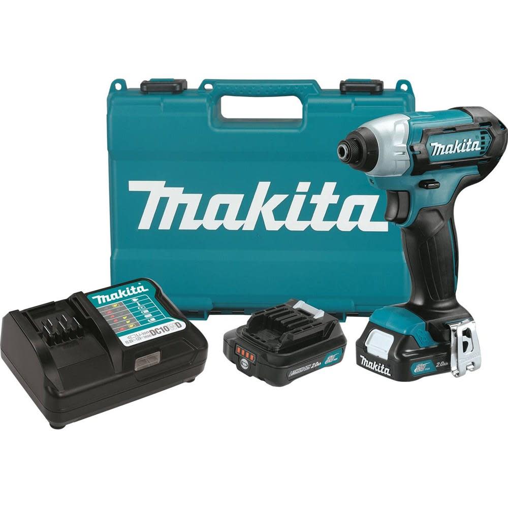 View Makita 12V max CXT Lithium-Ion Cordless Impact Driver Kit