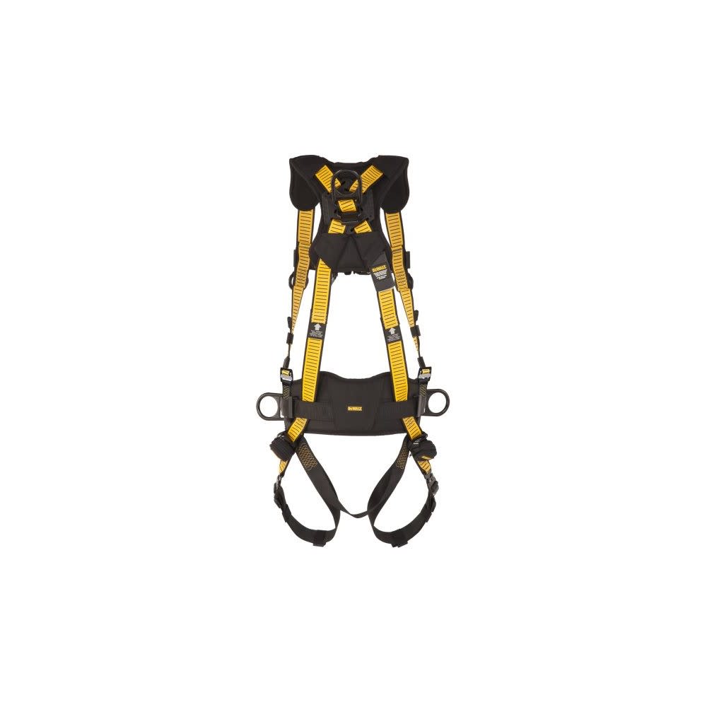 DEWALT D3000 Series L-XL QC Leg QC Chest Vest Style Harness