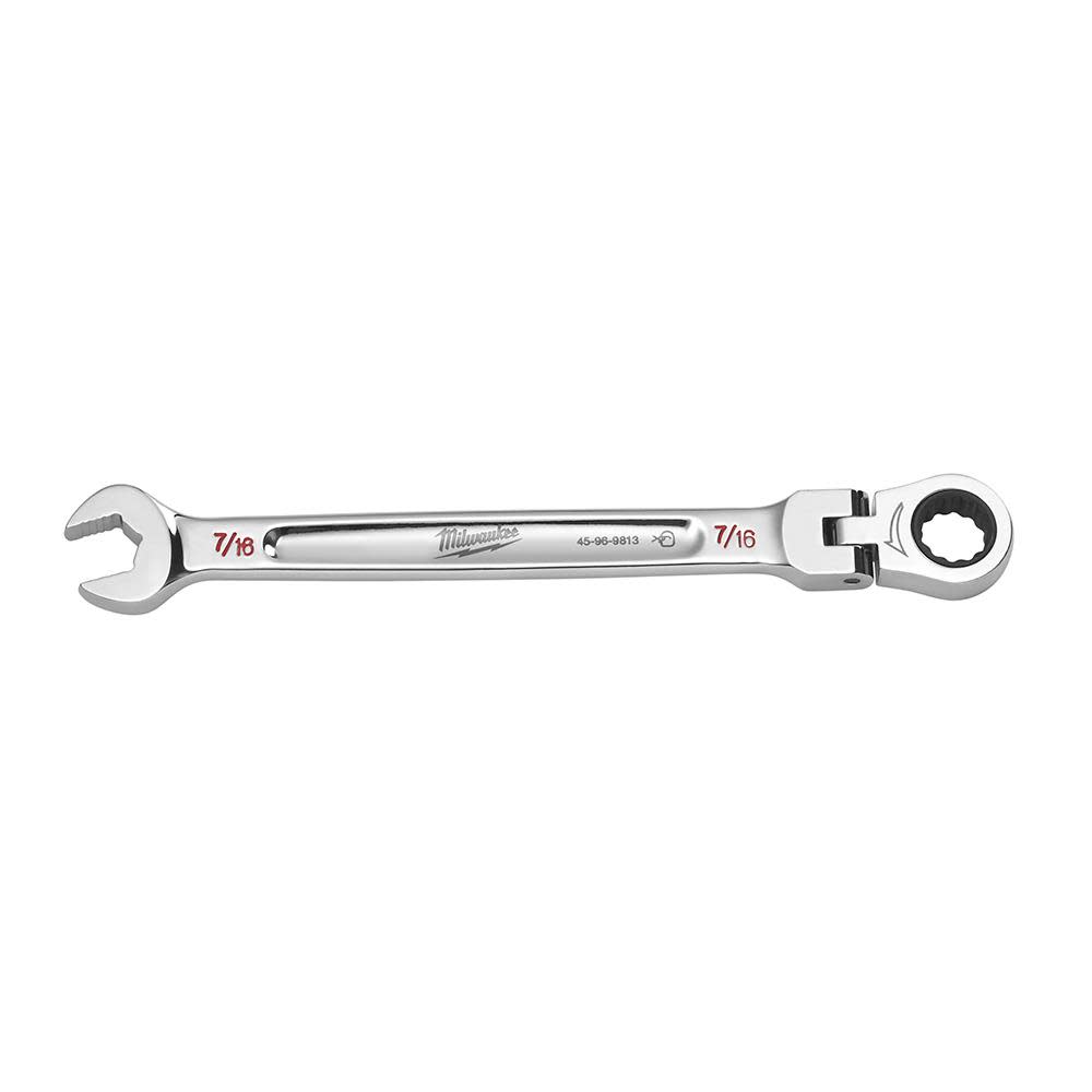 

Milwaukee Combination Wrench Flex Head 7/16"