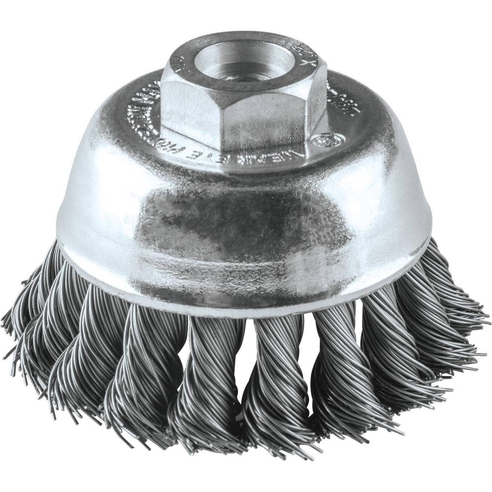 

Makita 2-3/4" Knot Wire Cup Brush M10 x 1.25