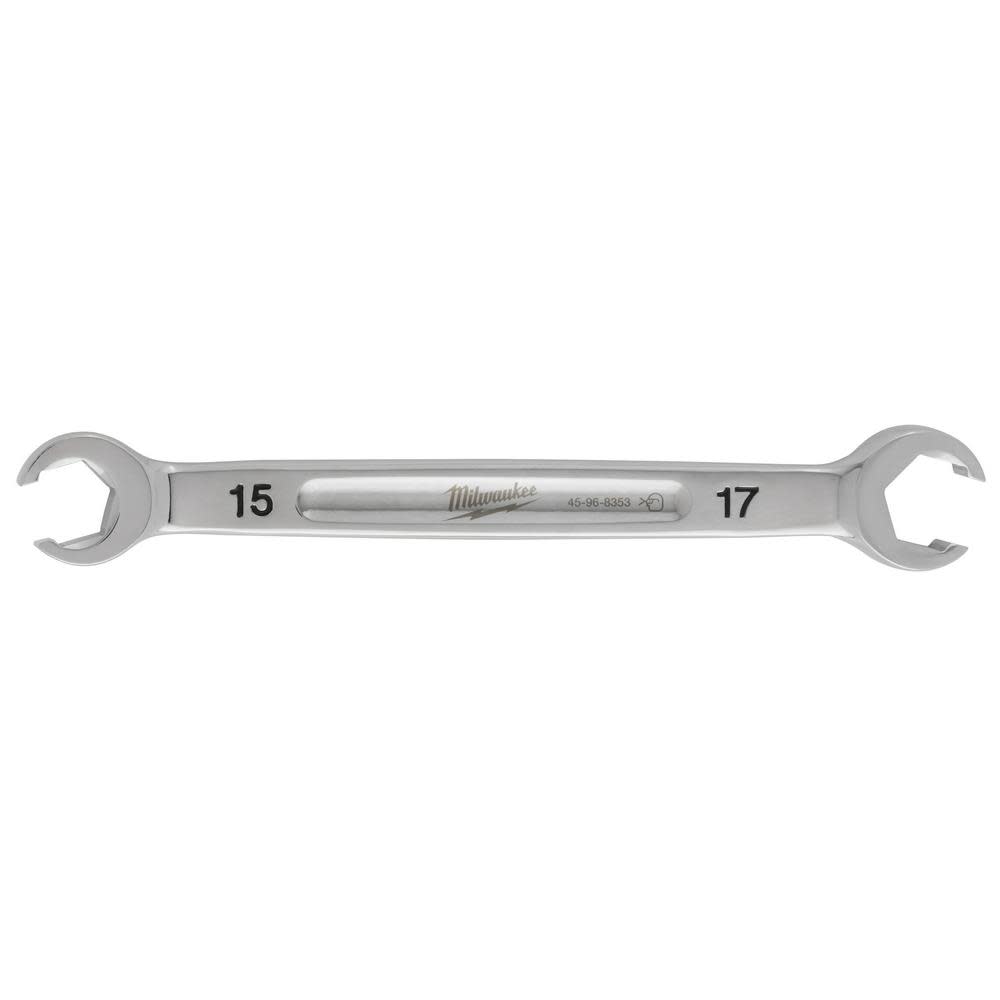 Milwaukee 15mm X 17mm Double End Flare Nut Wrench