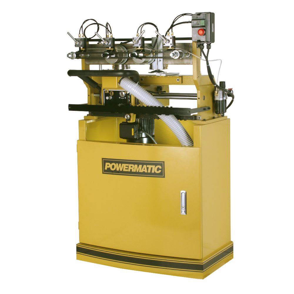 

Powermatic DT65 Dovetail Machine with Pneumatic Clamp 1HP 1Ph 230V