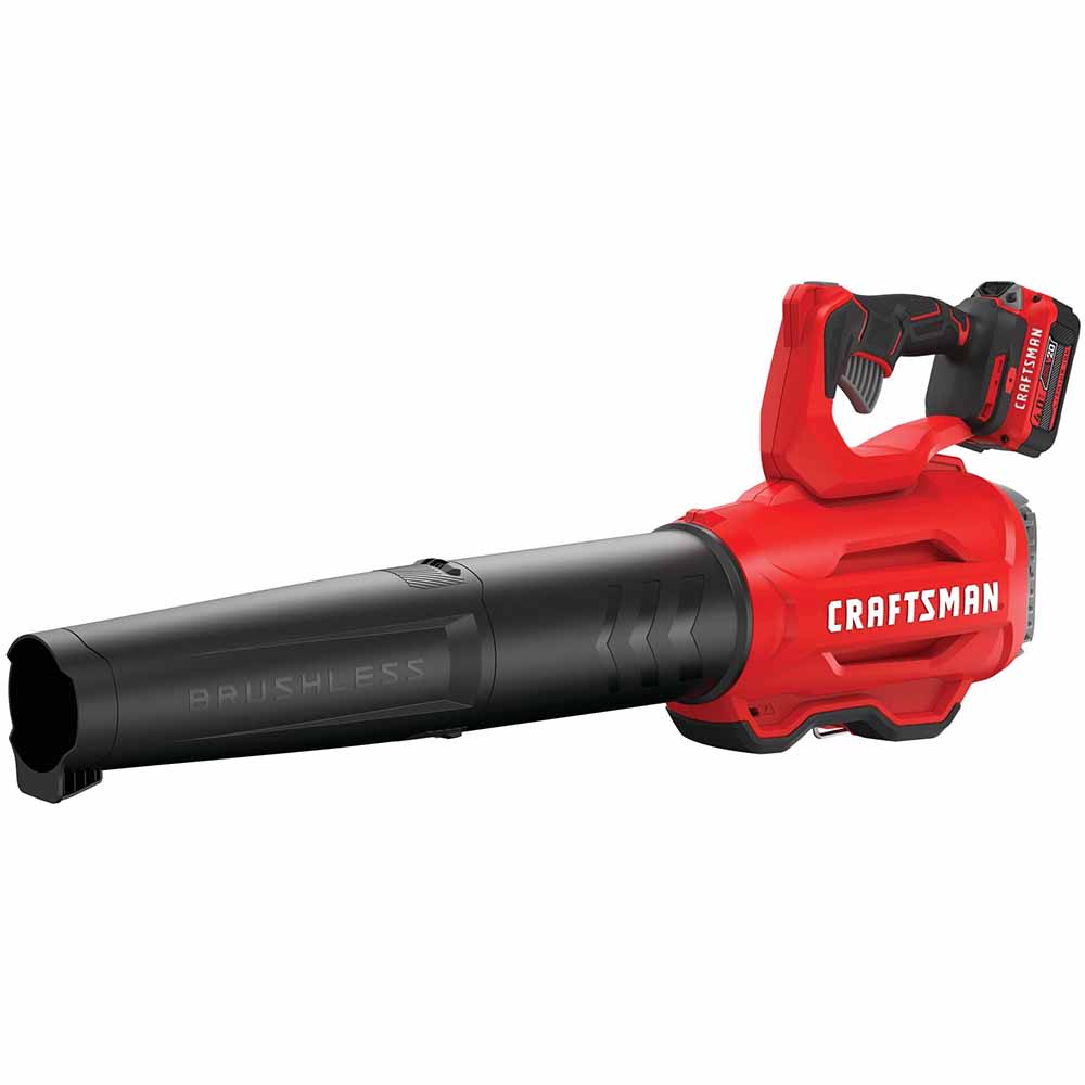 CRAFTSMAN V20* Brushless Cordless Axial Leaf Blower 4Ah Kit