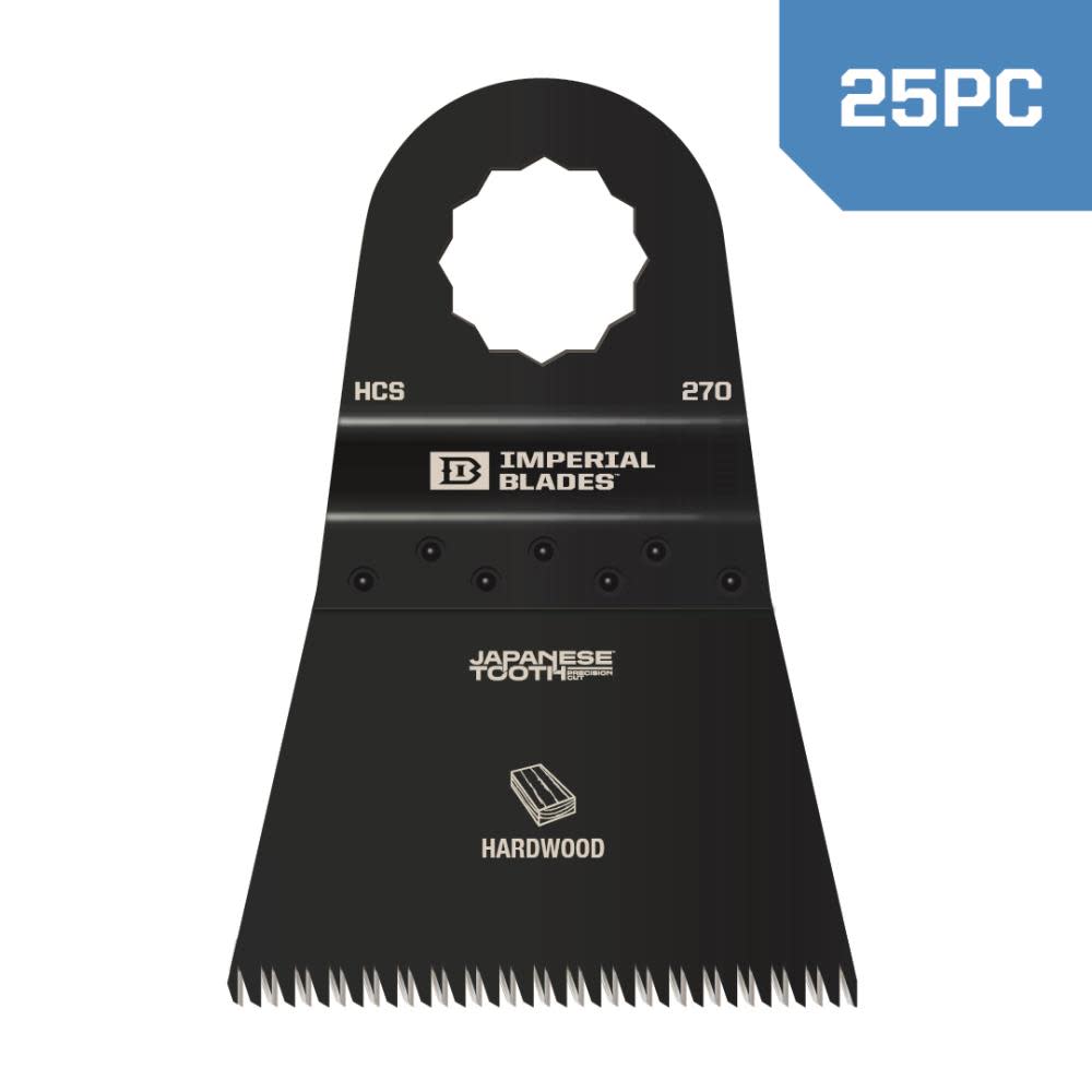 

Imperial Blades SuperCut 2 1/2" Hardwood Blade 25pc