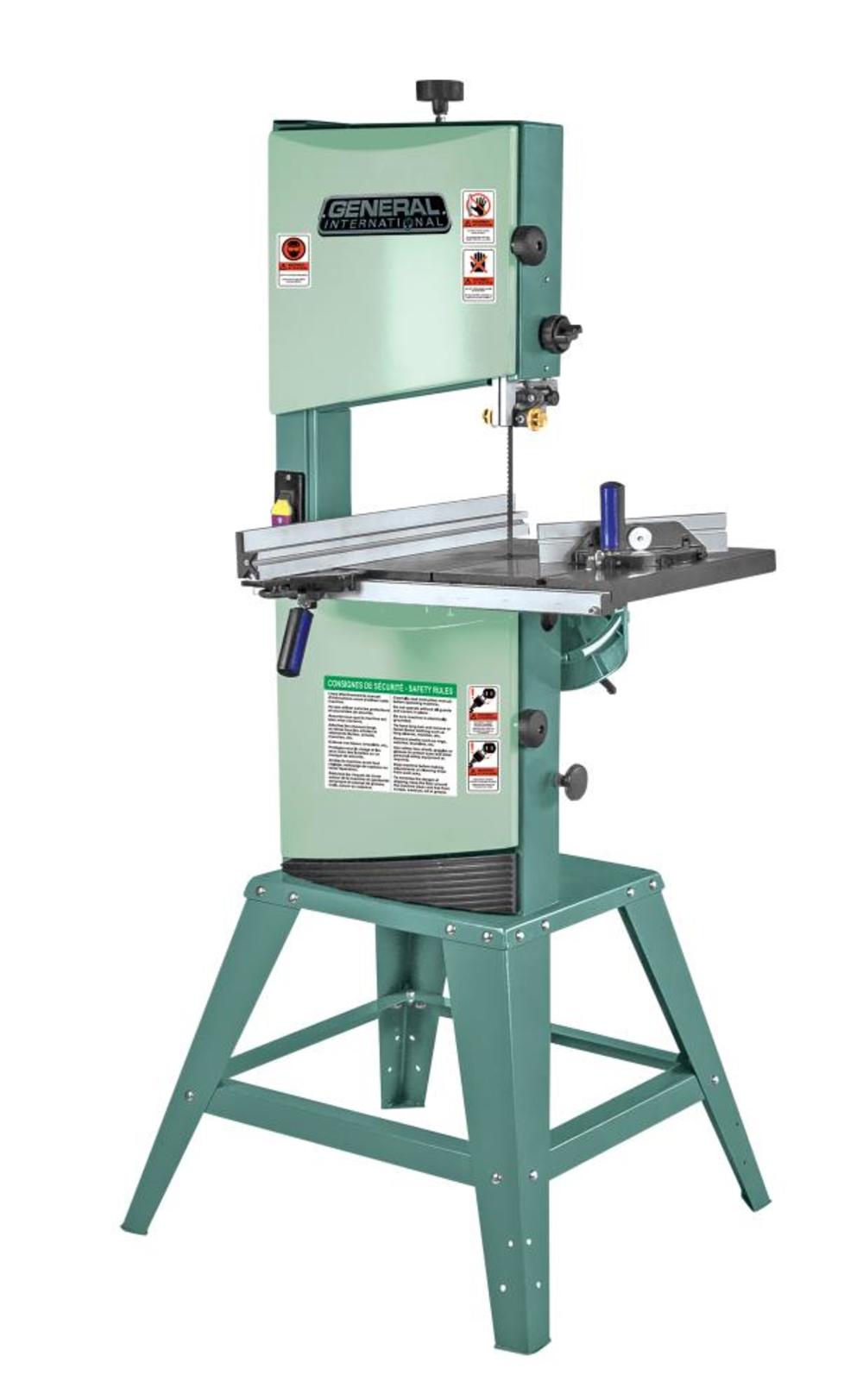 

General International 12" Woodcutting Band Saw - 2/3HP