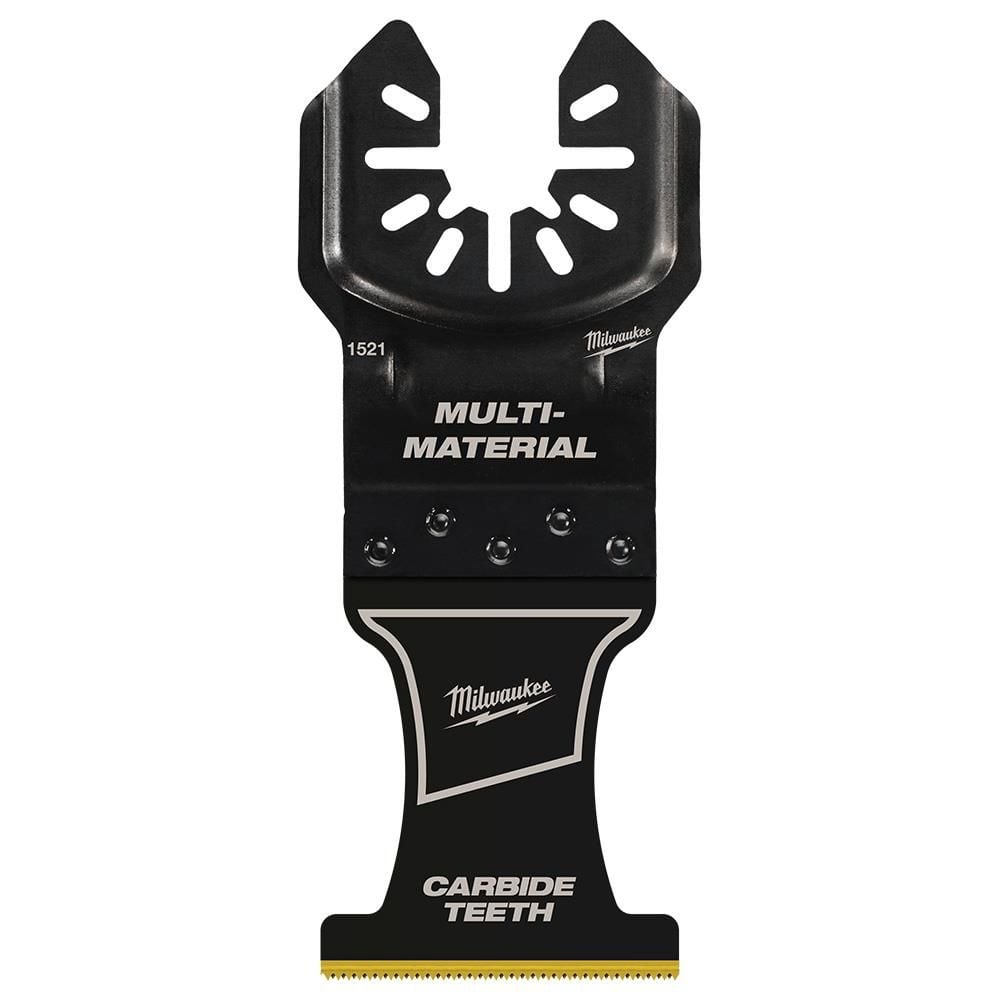 Milwaukee OPEN-LOK 1-3/8inch TITANIUM ENHANCED CARBIDE TEETH MULTI-MATERIAL BLADE 2PK