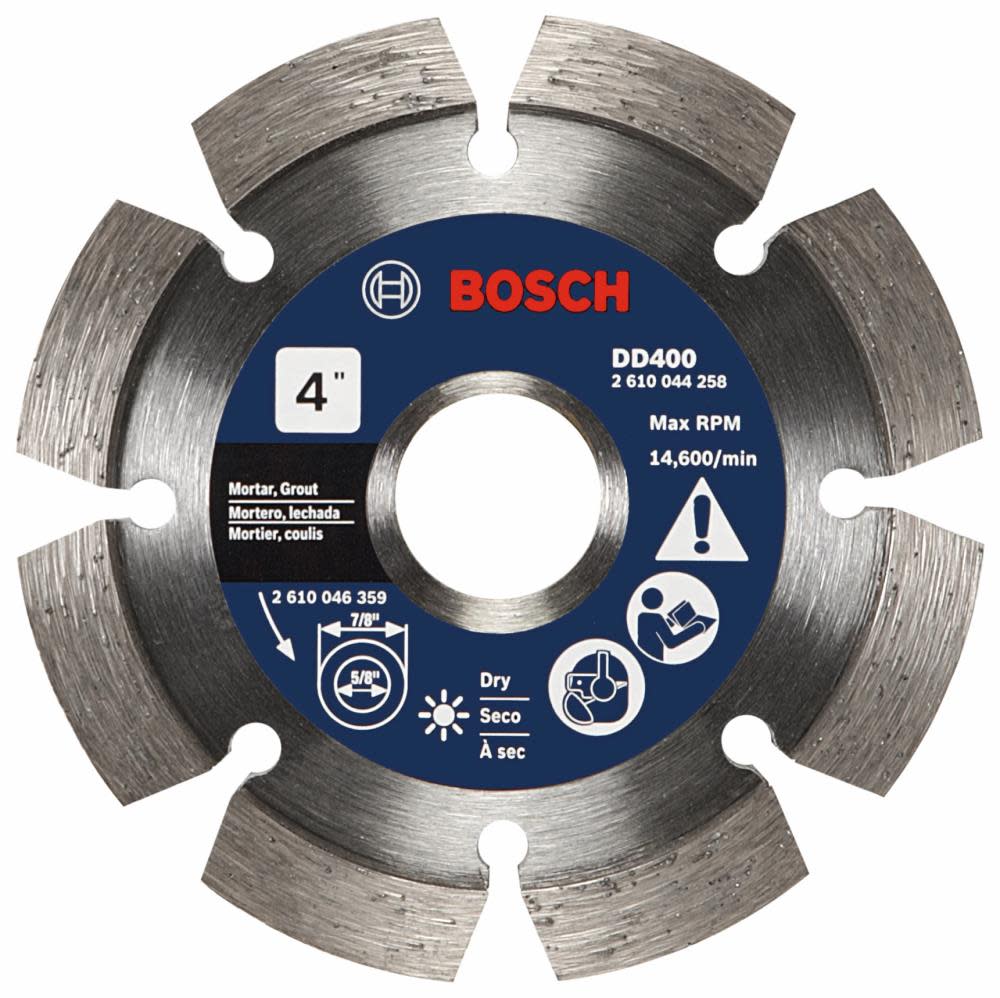

Bosch 4" Premium Segmented Tuckpointing Blade