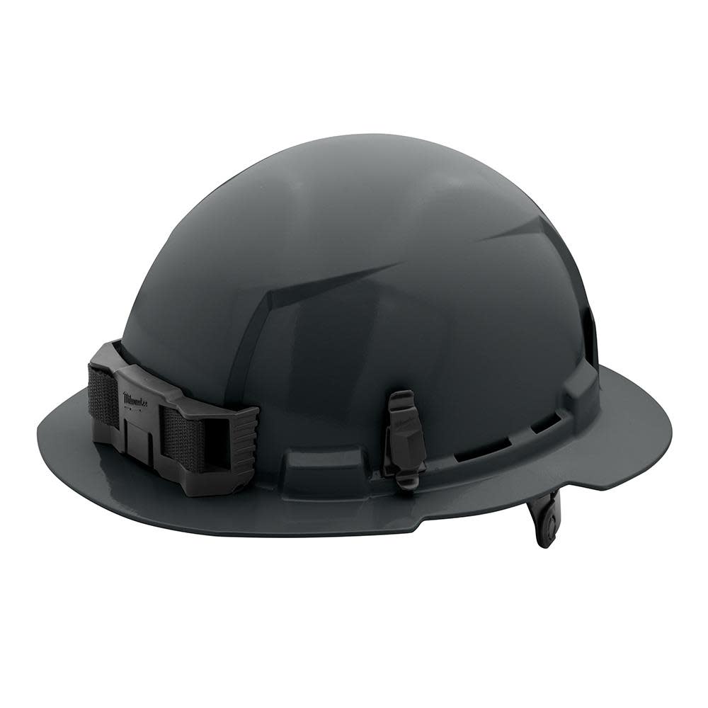 

Milwaukee Gray Full Brim Hard Hat with 6pt Ratcheting Suspension Type 1 Class E
