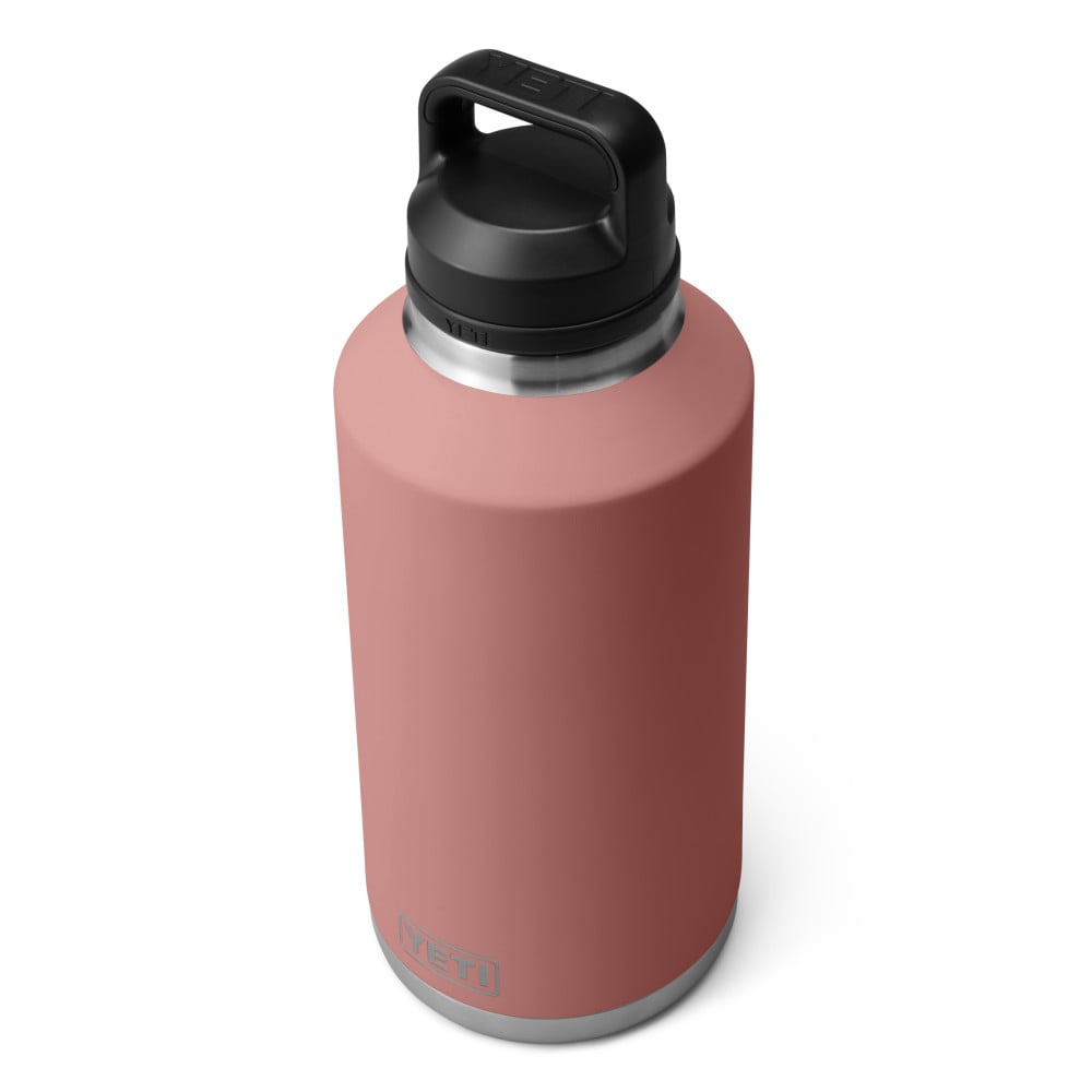 Yeti 64oz Rambler Water Bottle with Chug Cap Sandstone Pink