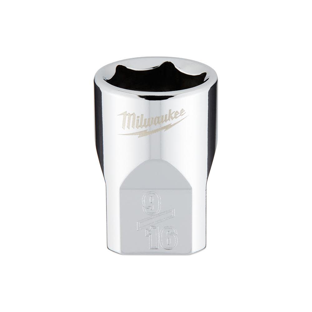 

Milwaukee 3/8 in. Drive 9/16 in. SAE 6-Point Socket