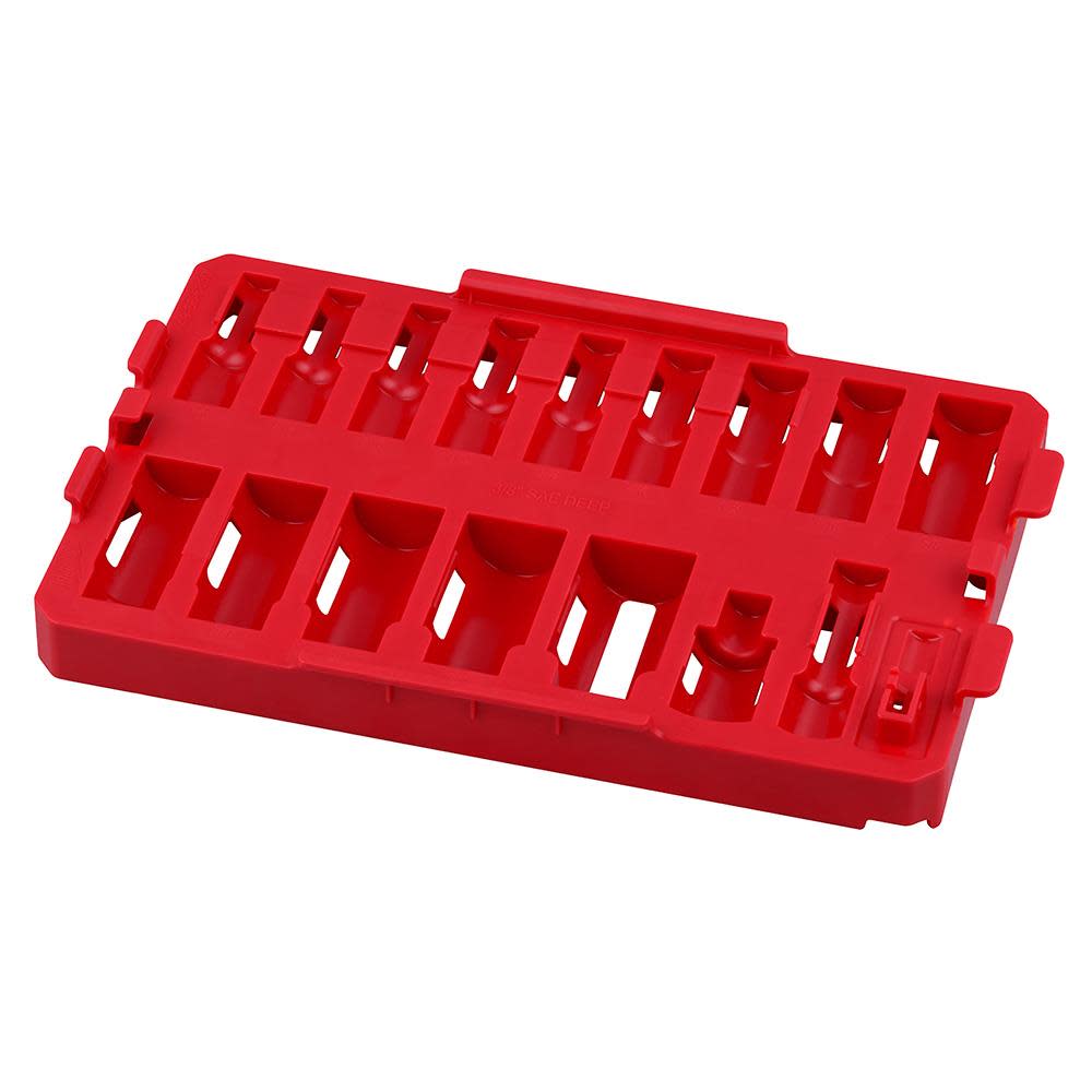 

Milwaukee SHOCKWAVE Impact Duty Socket 3/8 Dr 17pc Tray Only