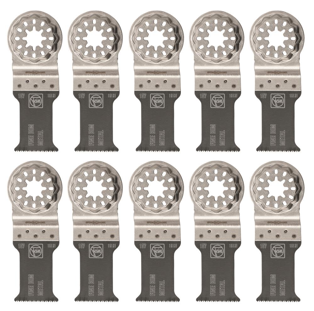 

Fein StarLock E-Cut 157 Fine Saw Blade with Bi Metal Fine Teeth