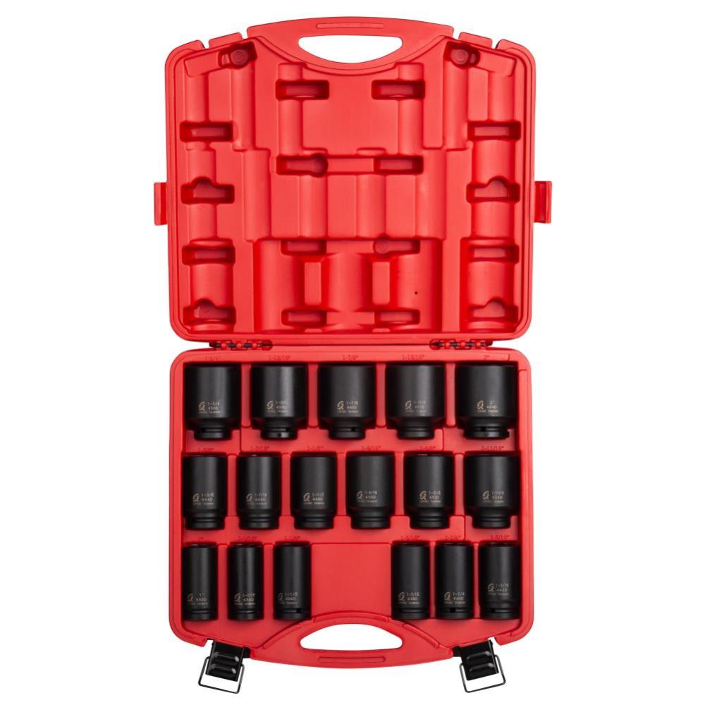 Sunex 3/4 In. Drive Deep SAE Impact Socket Set 17 pc. 4685 Acme Tools
