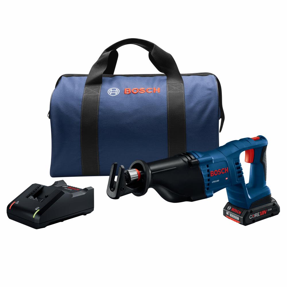 

Bosch 18V 1 1/8" D Handle Reciprocating Saw CORE18V Kit