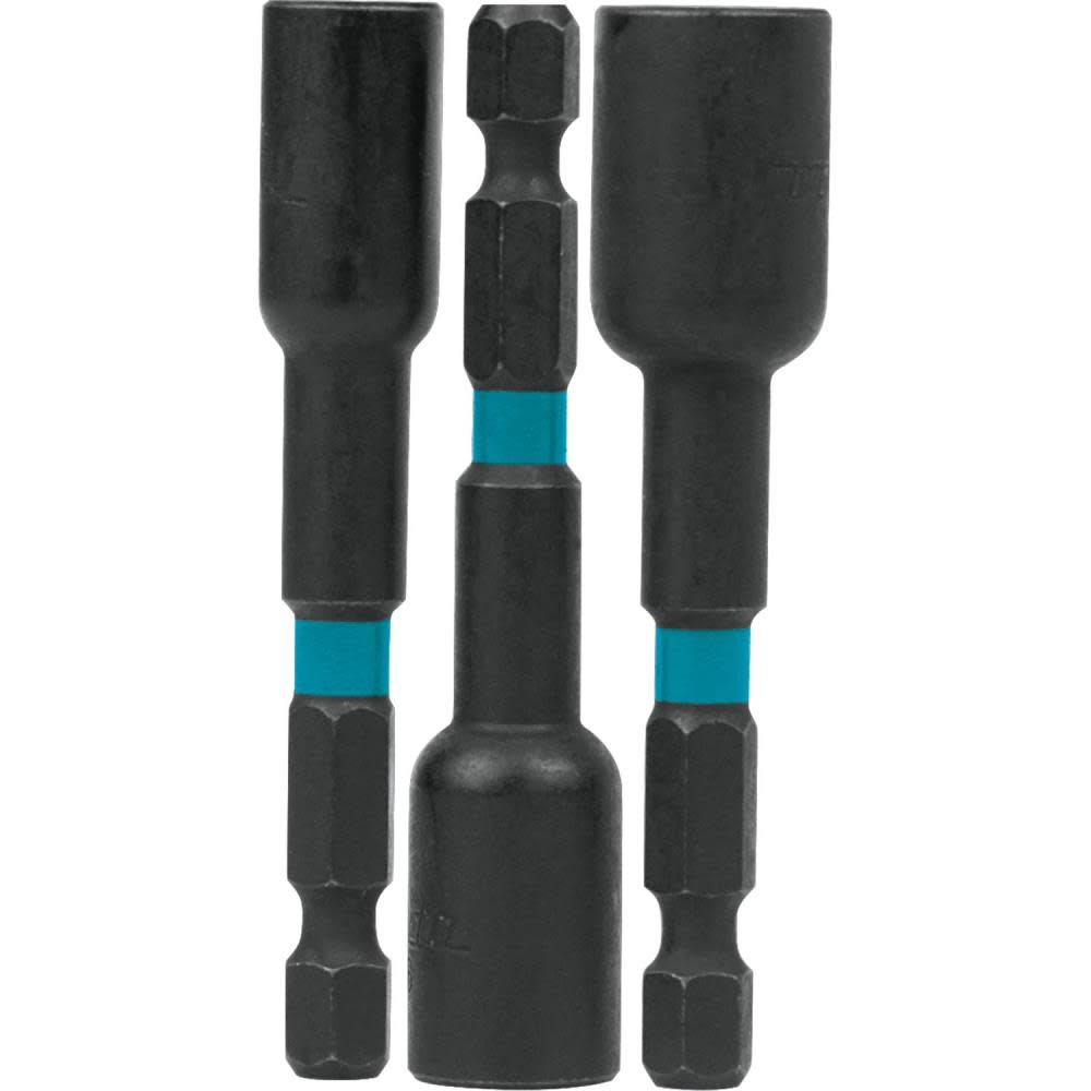 

Makita Impact X 3 Pc. 2-9/16 Magnetic Nut Driver Set