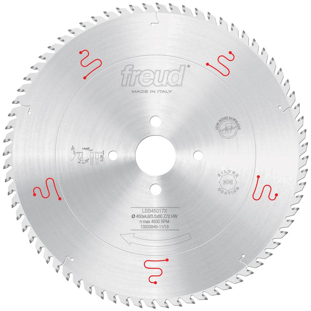 

Freud 450 mm x 72T Panel Sizing On Horizontal Beam Saws