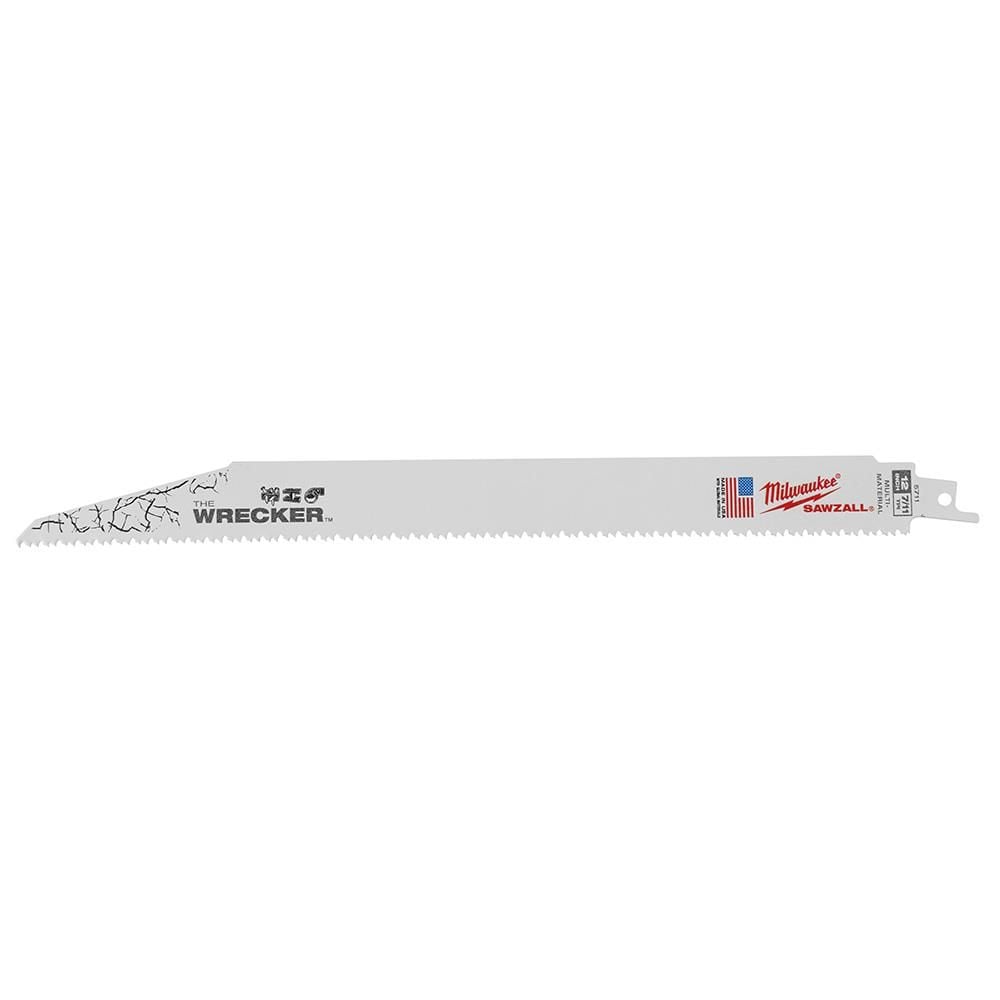 Milwaukee The Wrecker Multi-Material SAWZALL Blade 12 In. 7/11TPI 5 pk
