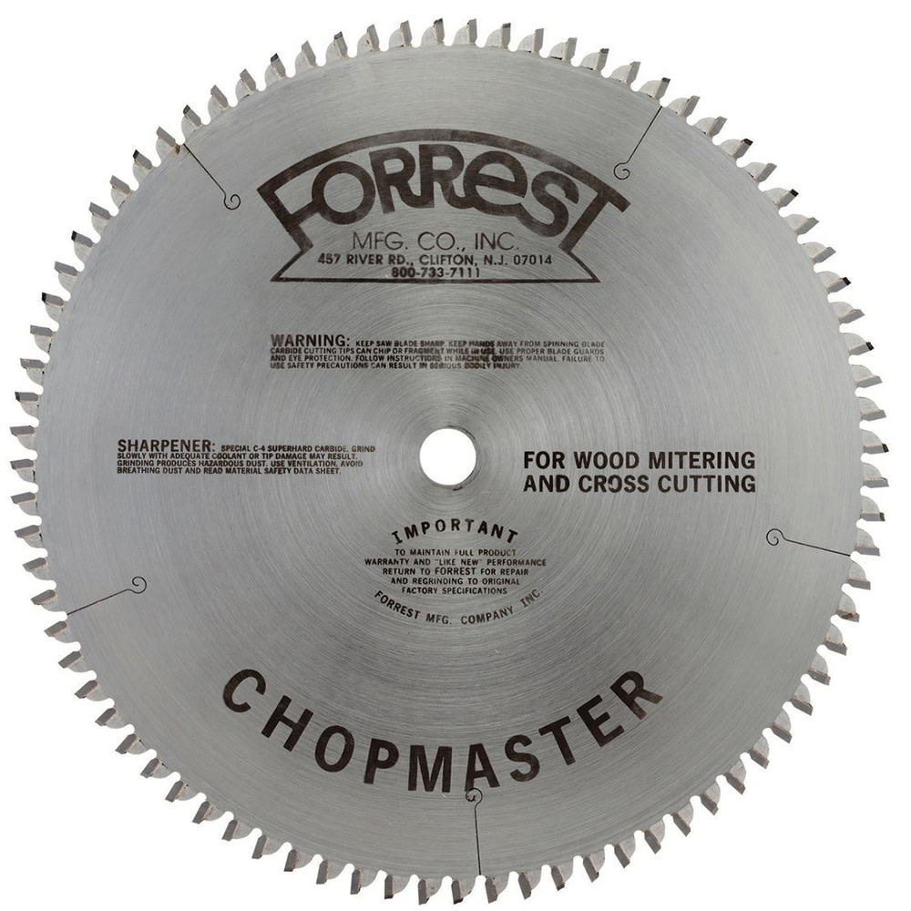 Forrest ChopMaster 10In x 90T Blade CM10905105 - Acme Tools