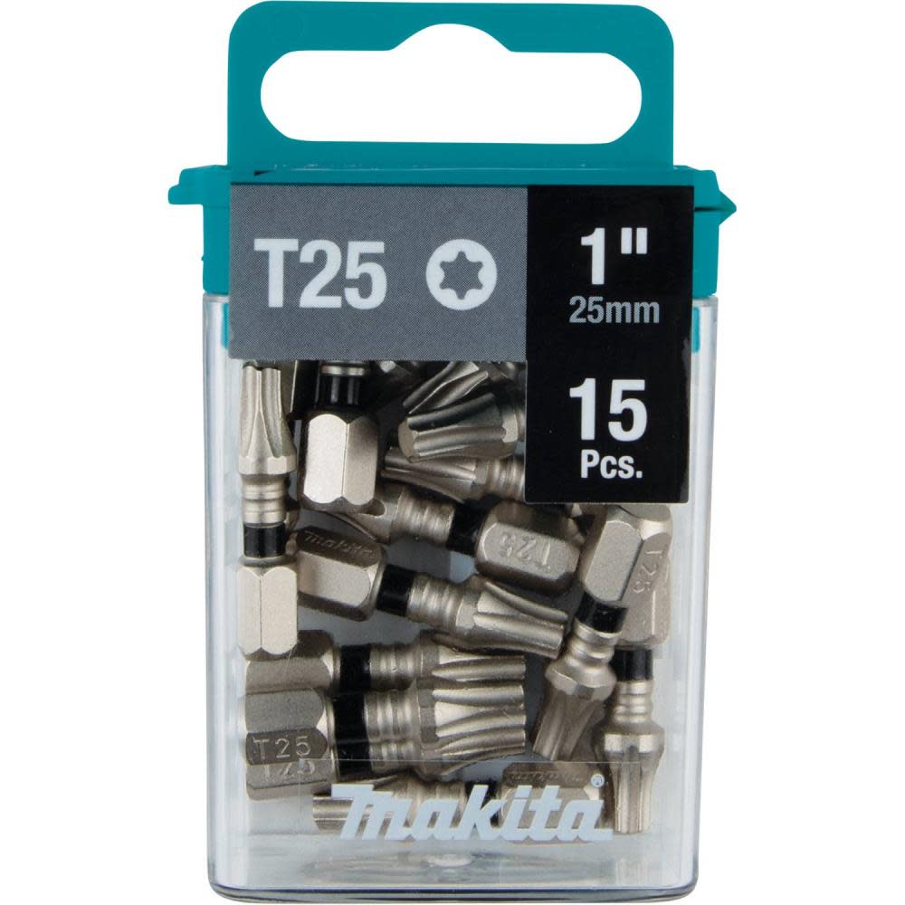 

Makita Impact XPS T25 Torx 1" Insert Bit 15/pk
