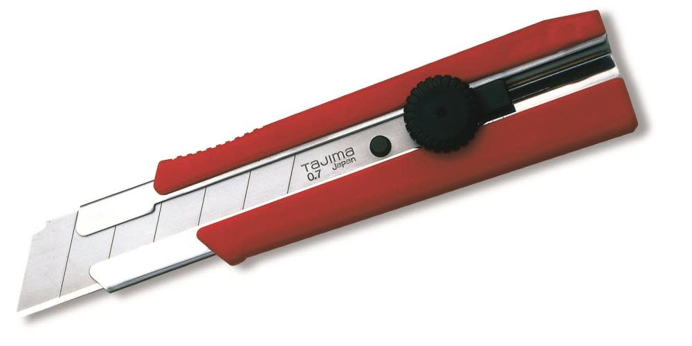 

Tajima Utility Knife with 1" 7 Point ROCK HARD Blade