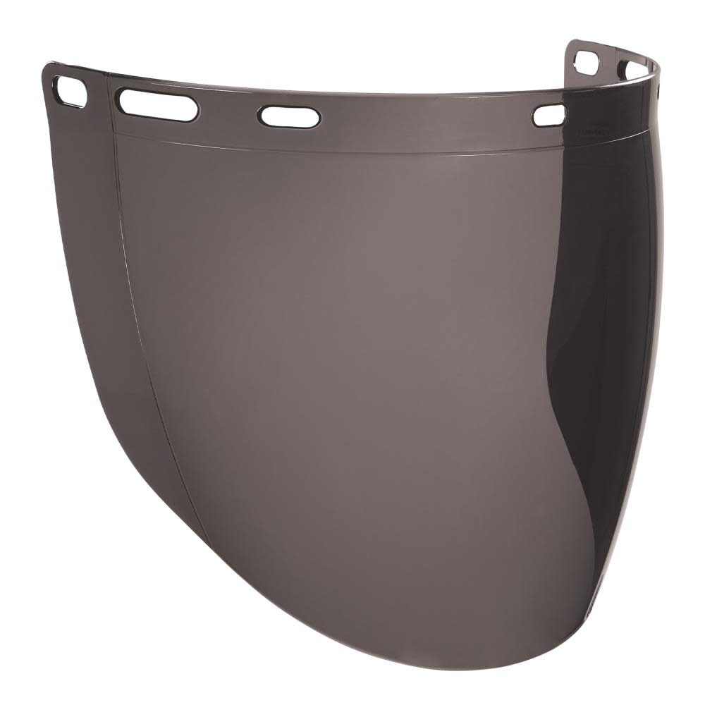 Ergodyne Smoke Face Shield Replacement for Cap-Style Hard Hat & Safety Helmet