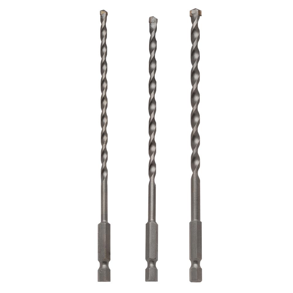 DEWALT DWA5103 IMPACT READY MASONRY BIT SET 3 PIECE DEWALT DWA5103 IMPACT READY MASONRY BIT SET 3 PIECE