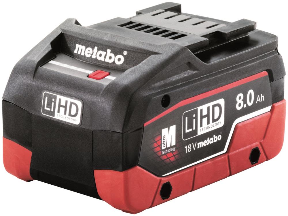 

Metabo 18V 8.0Ah LiHD Battery Pack