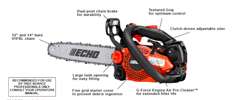 Echo 14 In Replacement A0Zd Style Chainsaw Guide Bar