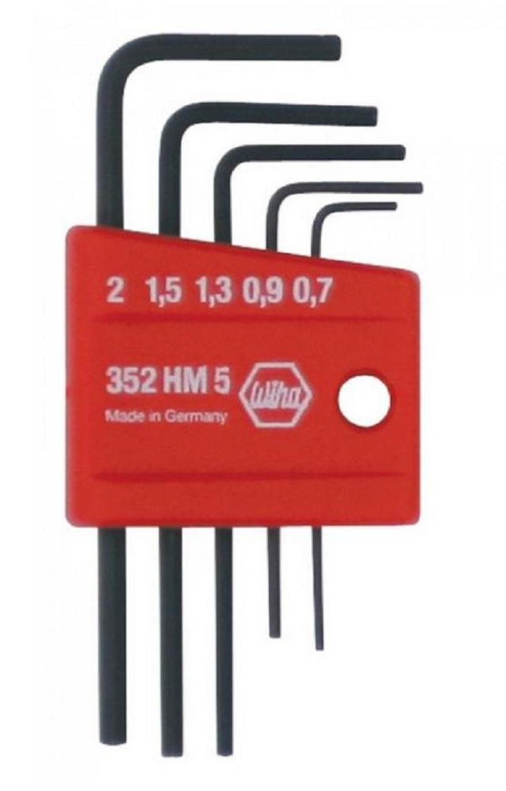 

Wiha Mini Hex Metric L-Key Short Arm Set