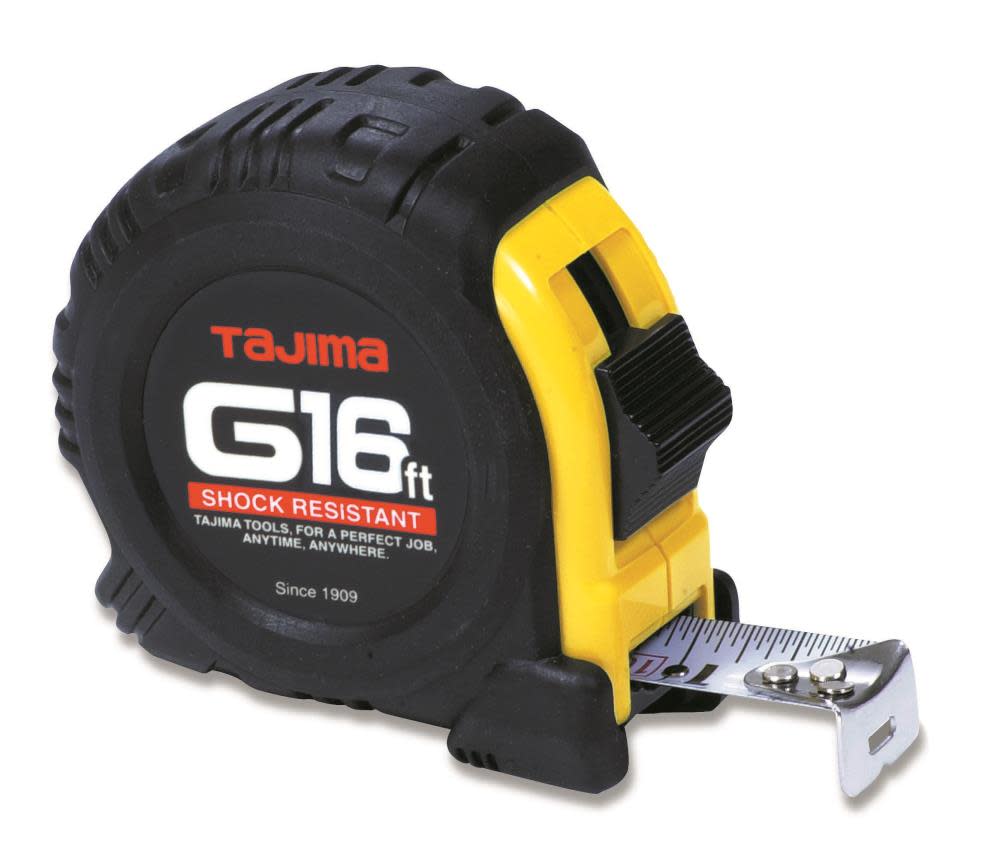 

Tajima 16 Ft. Standard Scale Tape Measure with 1 In. Steel Blade