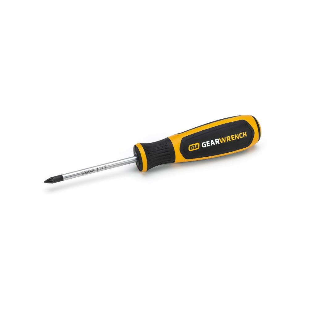 

GEARWRENCH #1 x 3" Pozidriv Dual Material Screwdriver