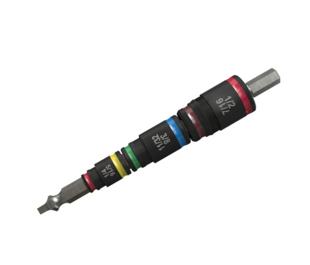 Malco Products C-RHEX 7-in-1 Flip Bit Set, #2 Robertson