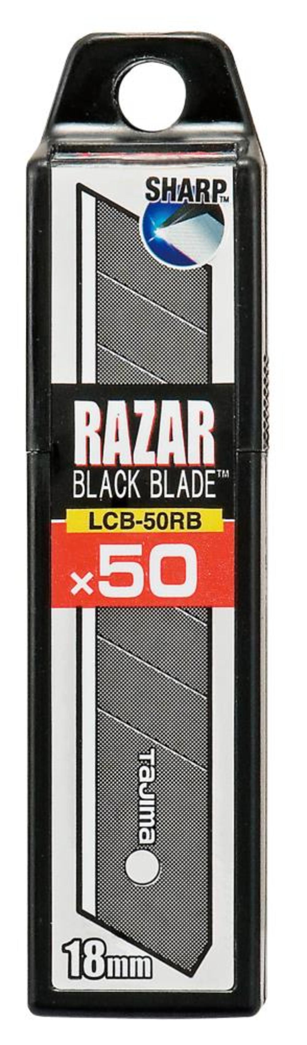 Tajima 3/4 In. 8-Point Heavy Duty RAZAR Utility Knife Blades 50 pack ...