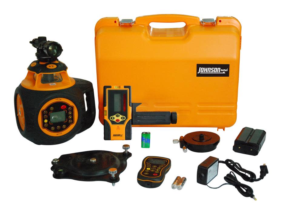 Johnson Level Horizontal & Vertical Rotary Laser Kit
