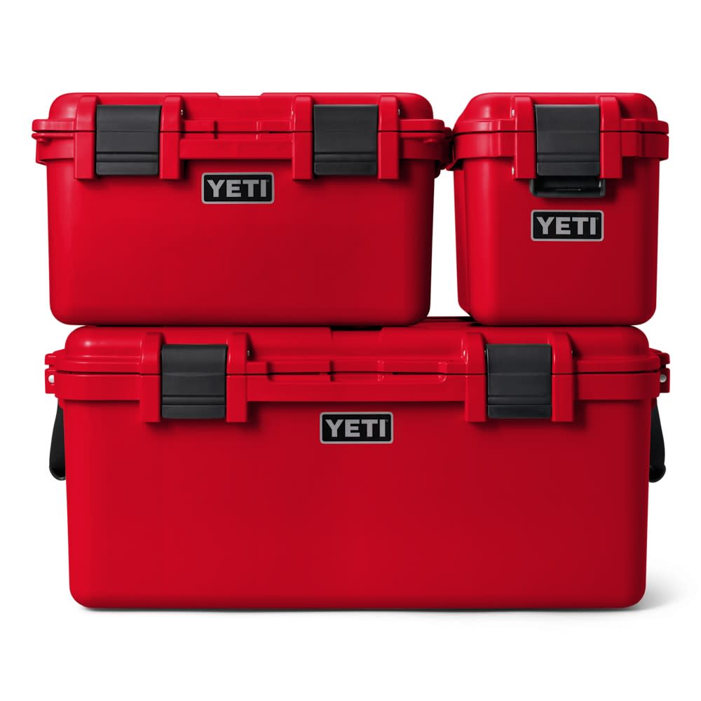 Yeti LoadOut GoBox 15 Gear Case Rescue Red 26010000389