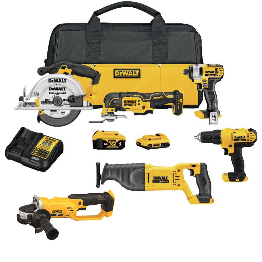 

DEWALT 20V 6-Tool Cut-Off Tool Combo Kit