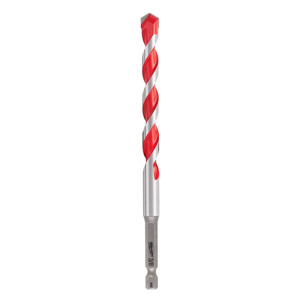 

Milwaukee SHOCKWAVE Carbide Hammer Drill Bit 3/8"x4"x6"