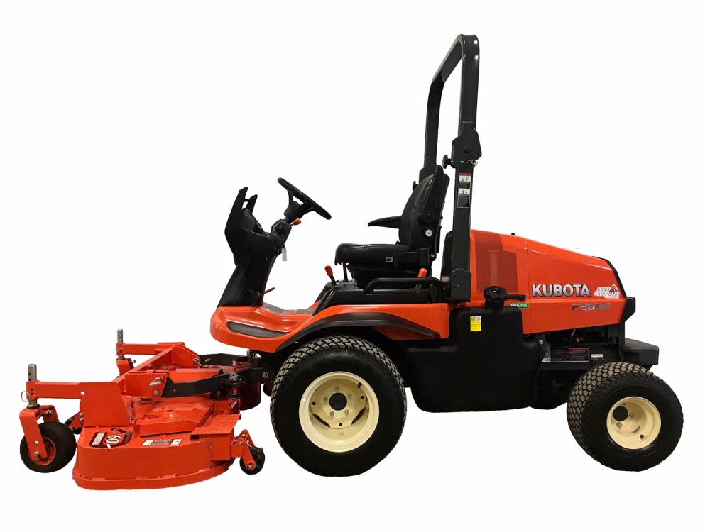 Kubota 4 wheel drive mower best sale