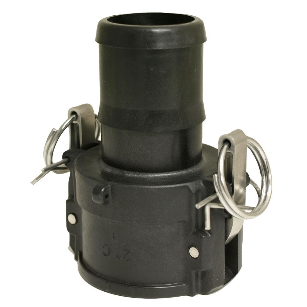 

Apache Hose 2 In. Part C Female Poly Cam & Groove Coupler