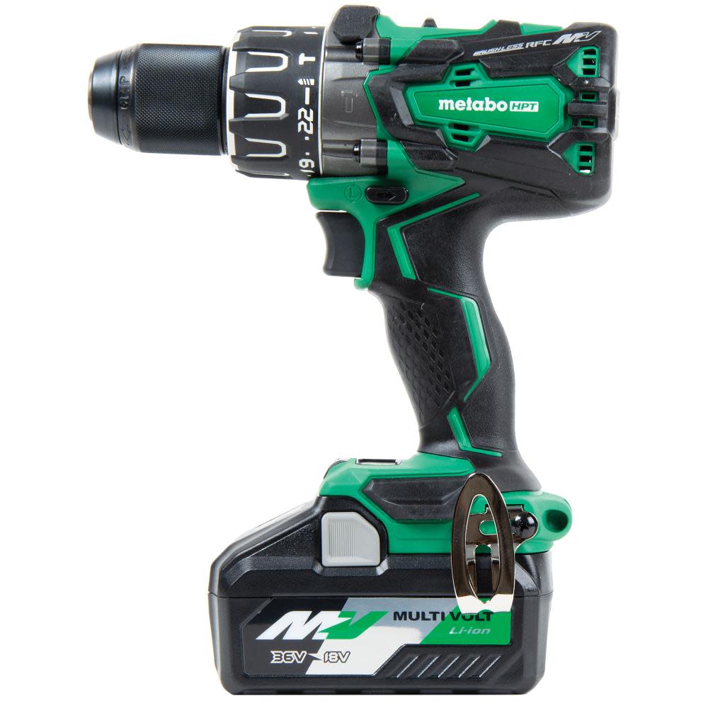 Metabo HPT Multivolt 36V Brushless Hammer Drill Kit DV36DAM from Metabo