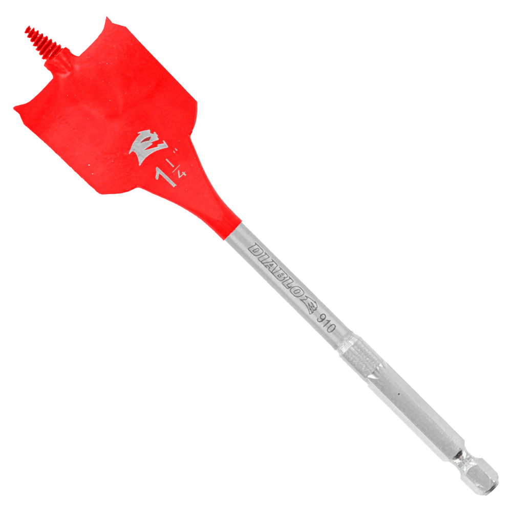 

Diablo Tools 1-1/4" x 6" SPEEDemon Spade Bit 2 Pack