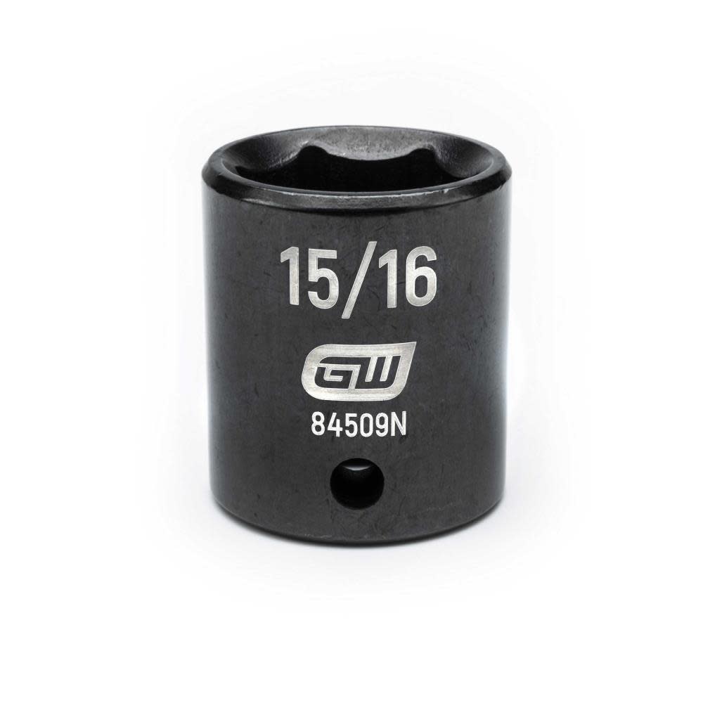 

GEARWRENCH 1/2" Drive 6 Point Standard Impact SAE Socket 15/16"