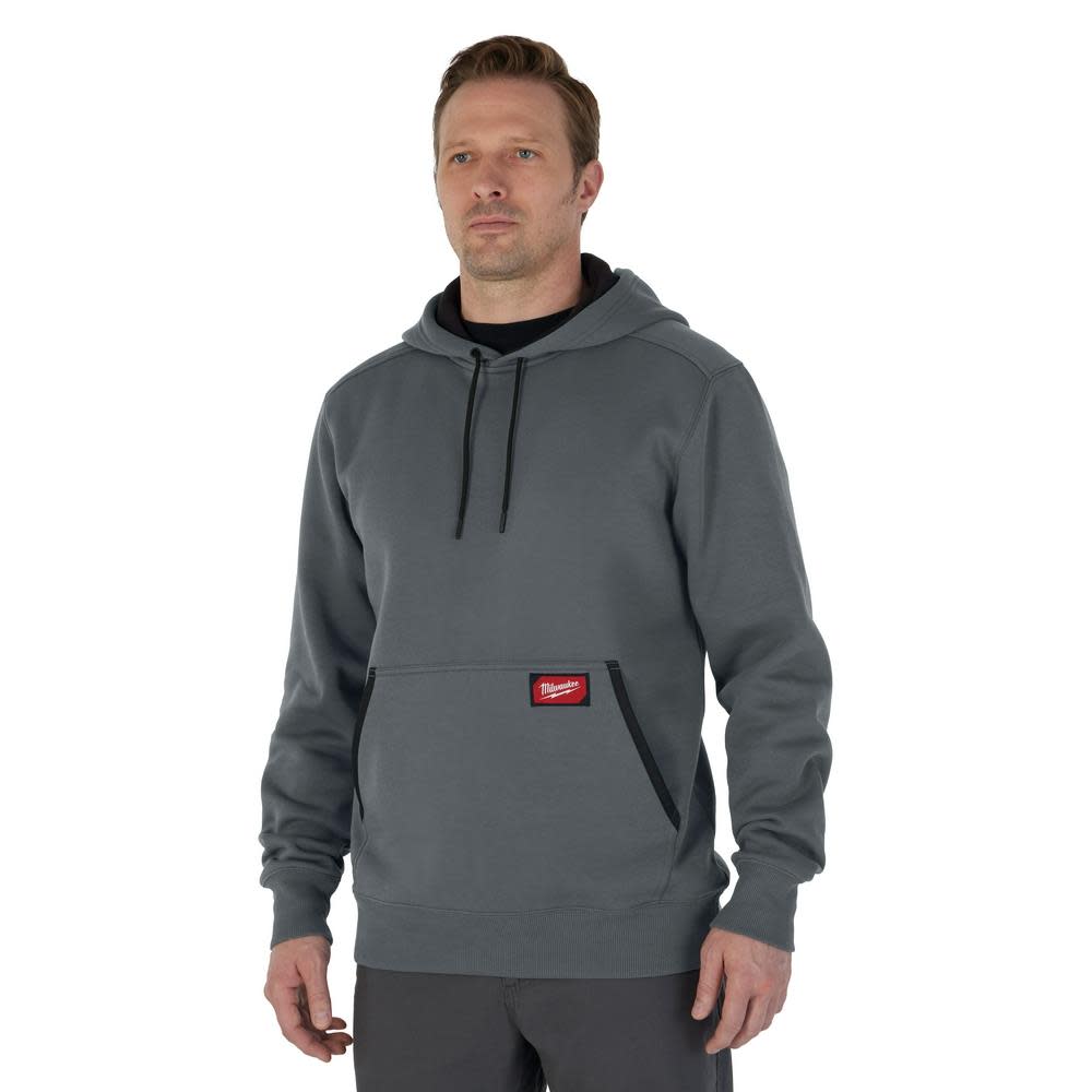 

Milwaukee Midweight Pullover Hoodie Gray XL